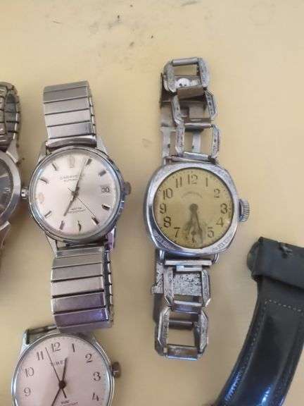 Men's Watches Lot - Bulova/Helbros/Timex