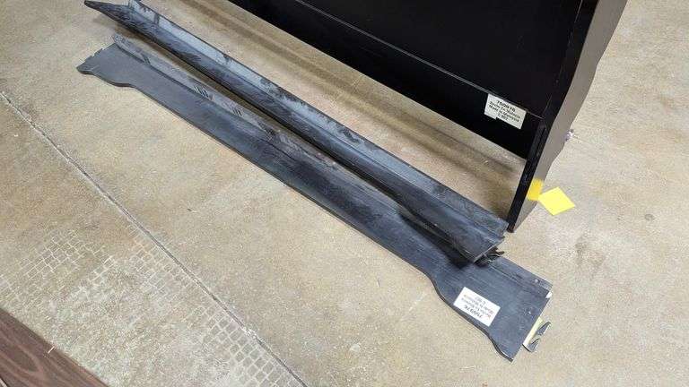 Black King Sleigh Bed - King Size