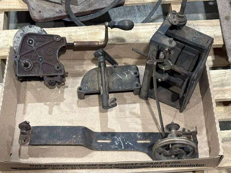 Lot of machinery components? image