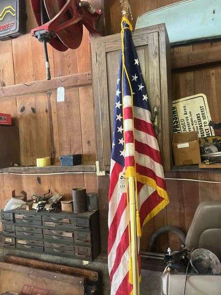 Flag from Nokomis Masonic Lodge