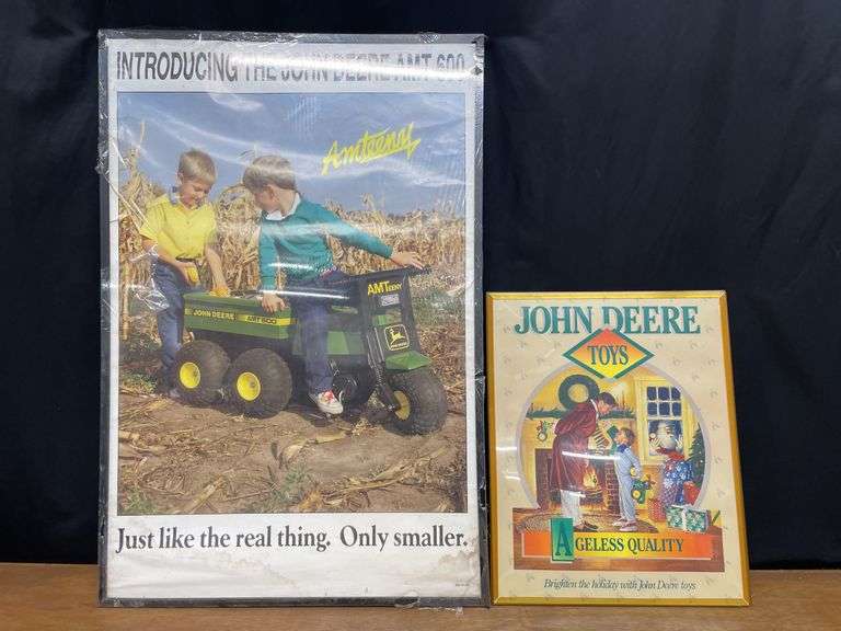 (2) John Deere Toy Posters image