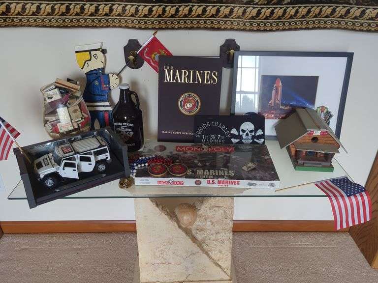 US Marines Lot - Monopoly/ NASA Picture/Heritage Book image