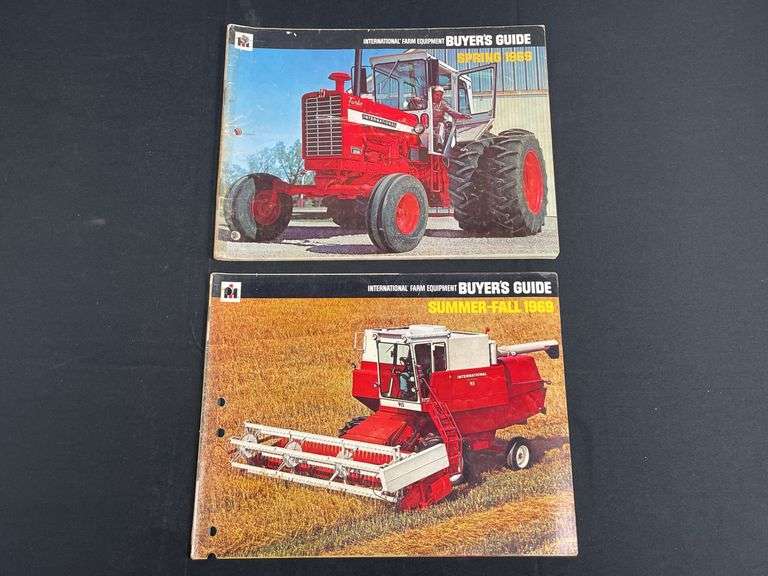 (2) 1969 IH Farm Equipment Buyers Guide image