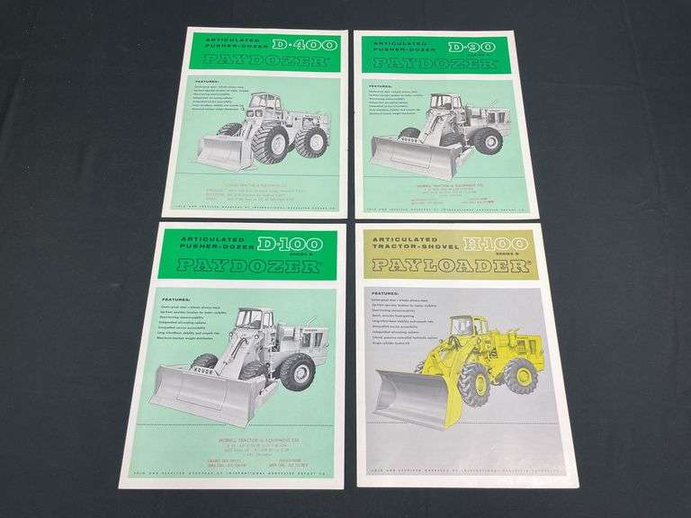 (4) IH Pay Dozer + Pay Loader Sales Literature image