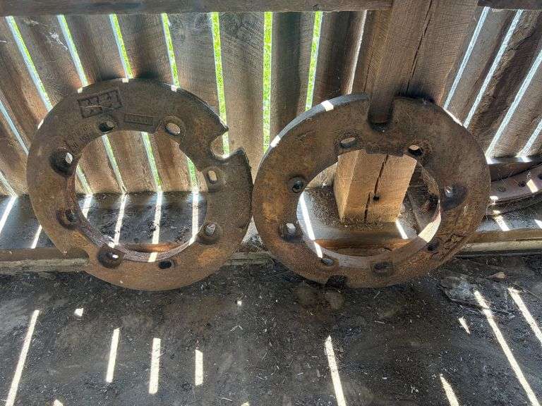 (2) Minneapolis Moline Rear Wheel Weights image