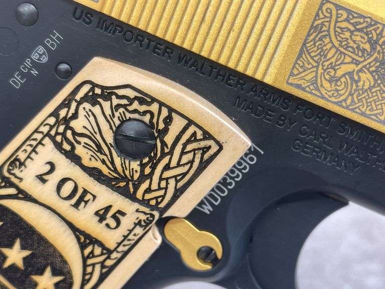 Special Edition! President Donald Trump Walther/Colt Government Model .22 LR Semiauto Pistol