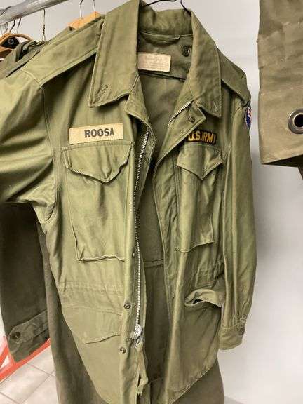 ID'd US Military Coats, etc. Lot