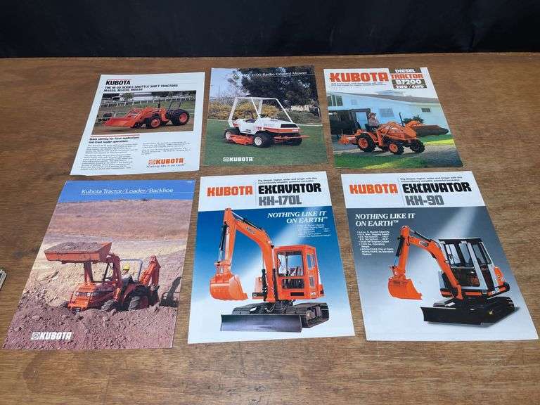 Kubota Sales Literature