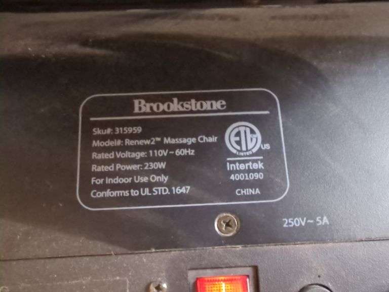 Brookstome Professional Message Chair