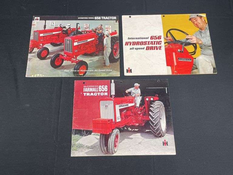 (3) IH 656 Sales Literature image