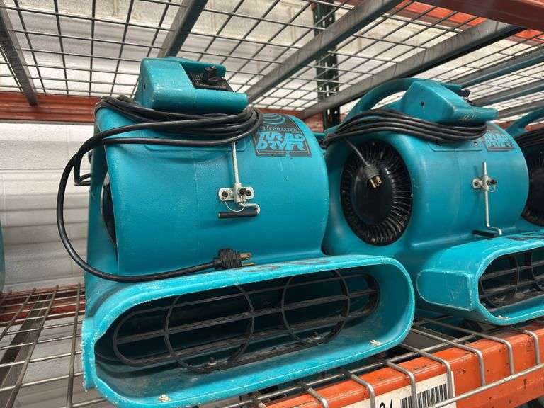 (2) Service Master Turbo Dryers image