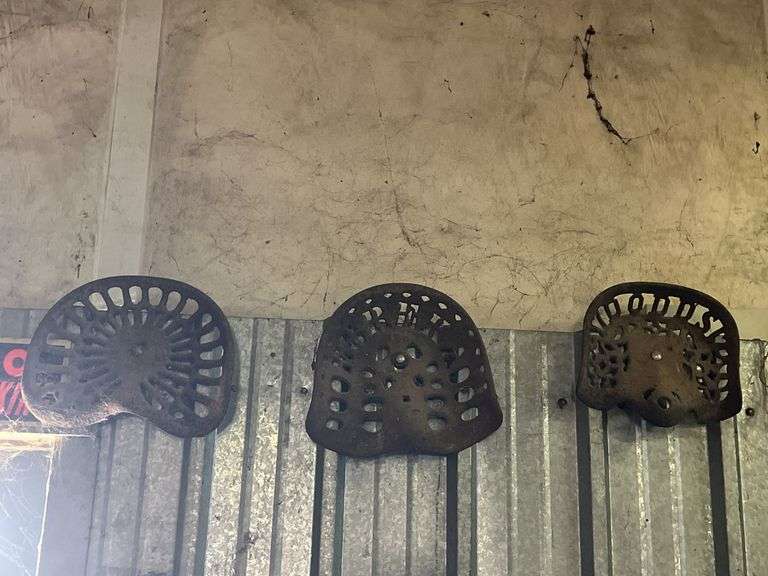 (3) Cast Iron Seats image