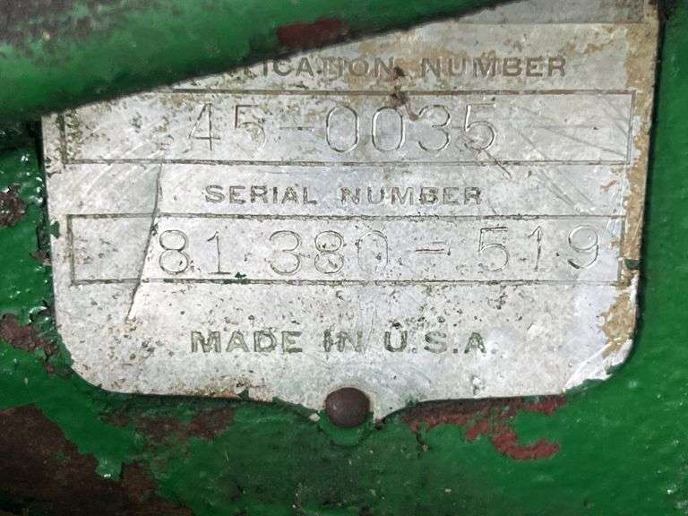 Oliver 550 Gas