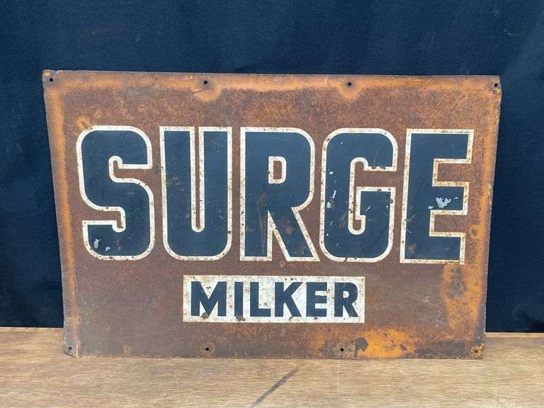 Surge Milker SST Sign image