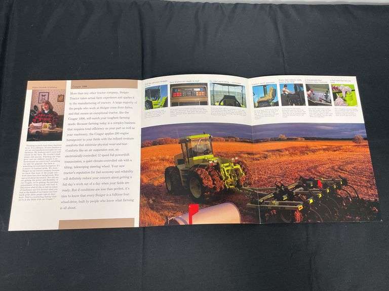 (3) Steiger 4wd Tractor Sales Literature