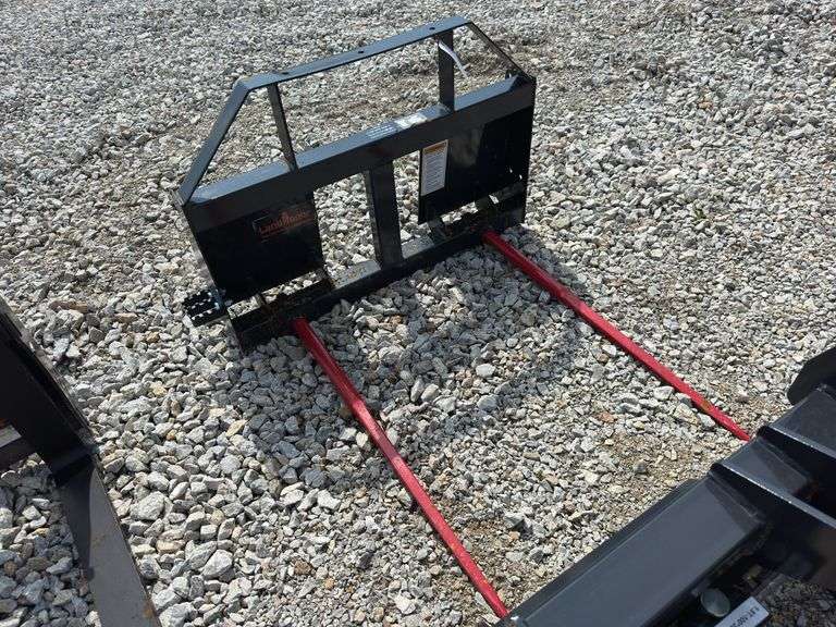 Skid Steer Bale Fork Attachment image