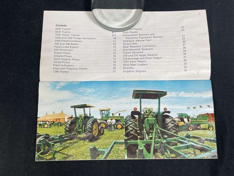 1972 John Deere Long Green Line Catalog