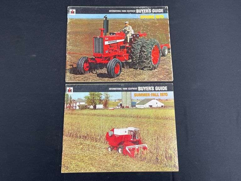 (2) 1970 IH Farm Equipment Buyers Guide image