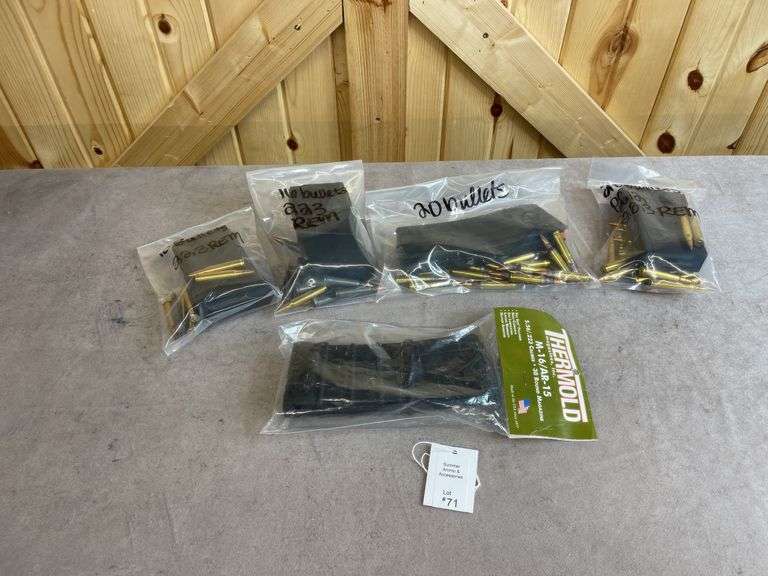 5 .223 Magazines With Misc. Ammo image