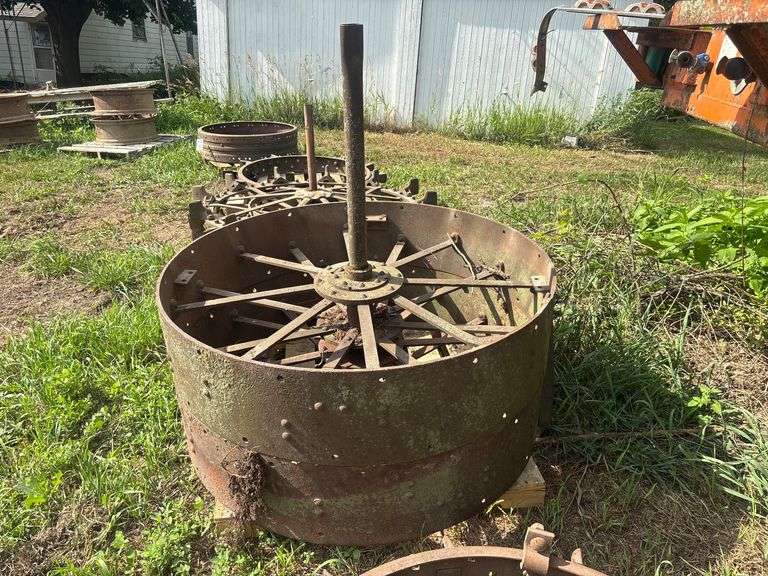 (2) 12" by 52" Steel Wheels image