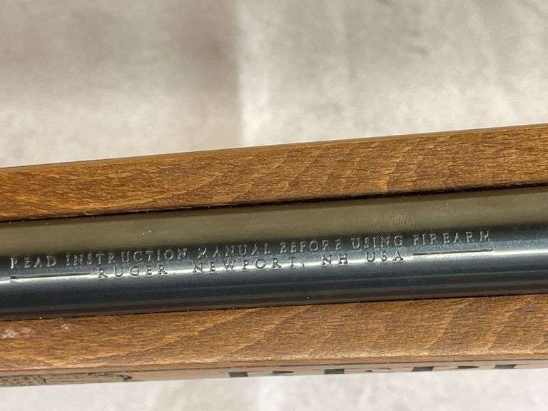 1 of 1! Sangamon County (Illinois) Ruger 10/22 .22 LR Semiauto Rifle