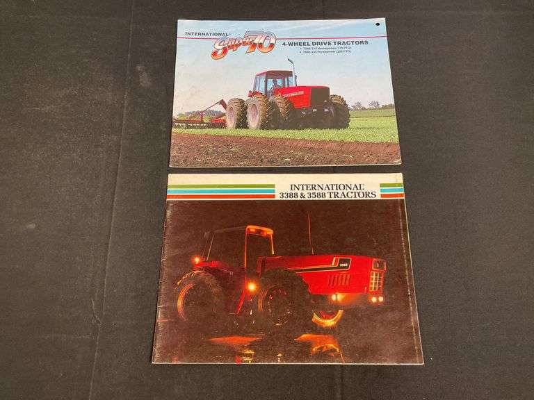 (2) IH 2+2 4wd Tractor Sales Literature image