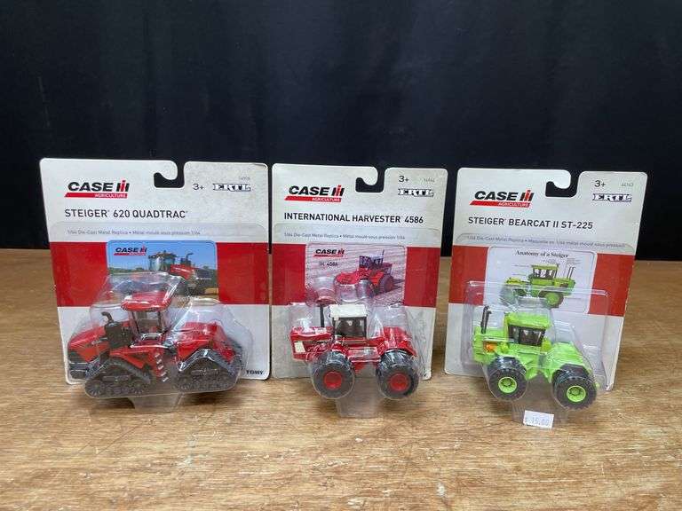 (3) 1/64 Case-IH + Steiger 4wds NIB Ertl image