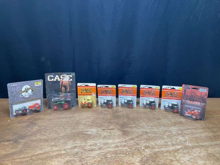 (8) 1/64 Case Tractors NIB image