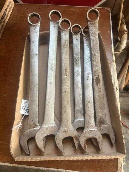 (6) Snap-On SAE Wrenches