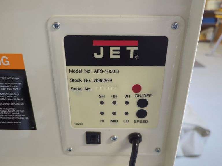 JET Air Filtration System - AFS-1000B