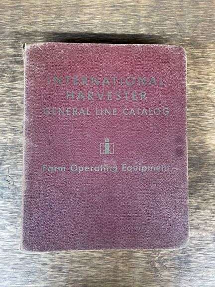 1949 IH Farm Equipment General Line Catalog image
