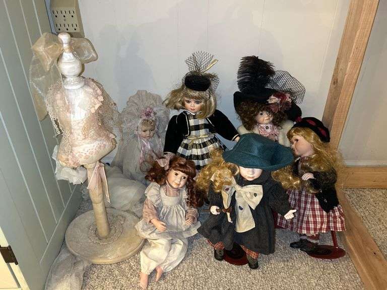 Lot of Dolls