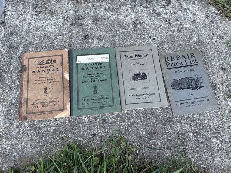 Case Crossmotor Operators Manuals & Price List image