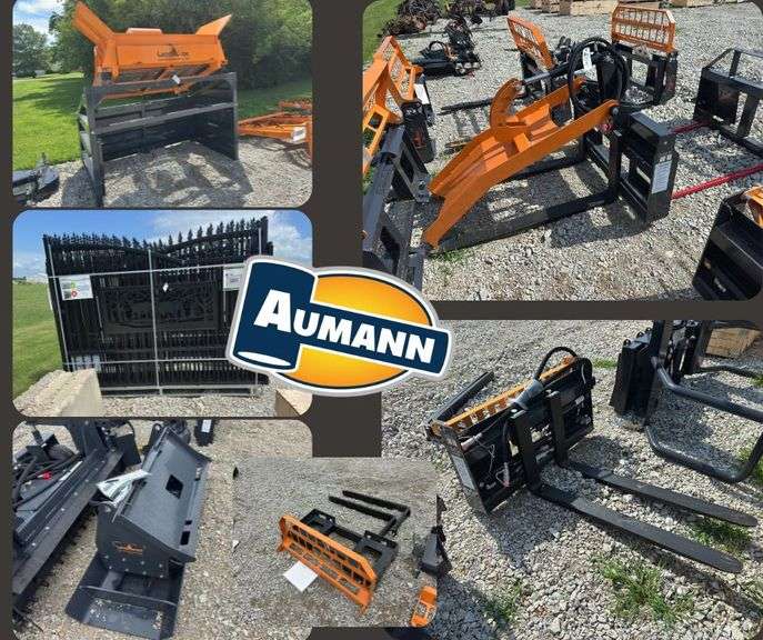 Summer Equipment Auction - Excavator and Mini-Skid Steer Attachments and more