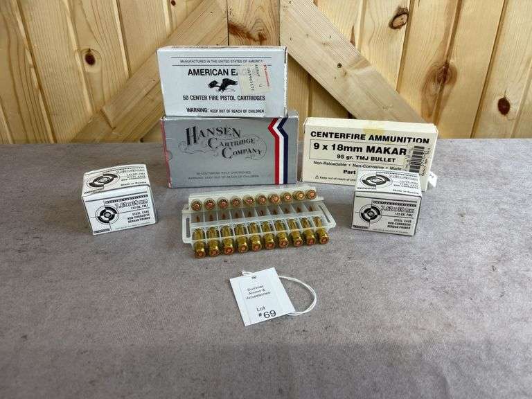 5 Boxes 7.62x39, 9x18, 7.62x54R, 9mm image