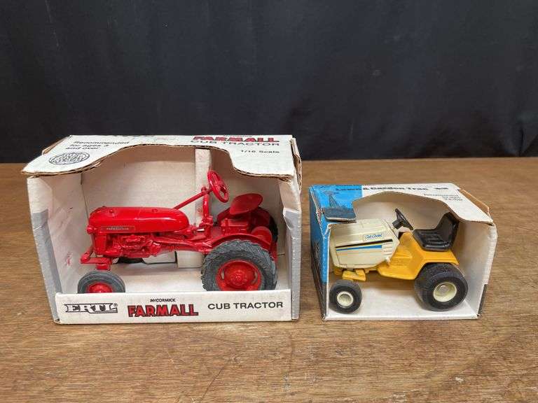 (2) 1/16 Farmall Cub + Cub Cadet NIB image
