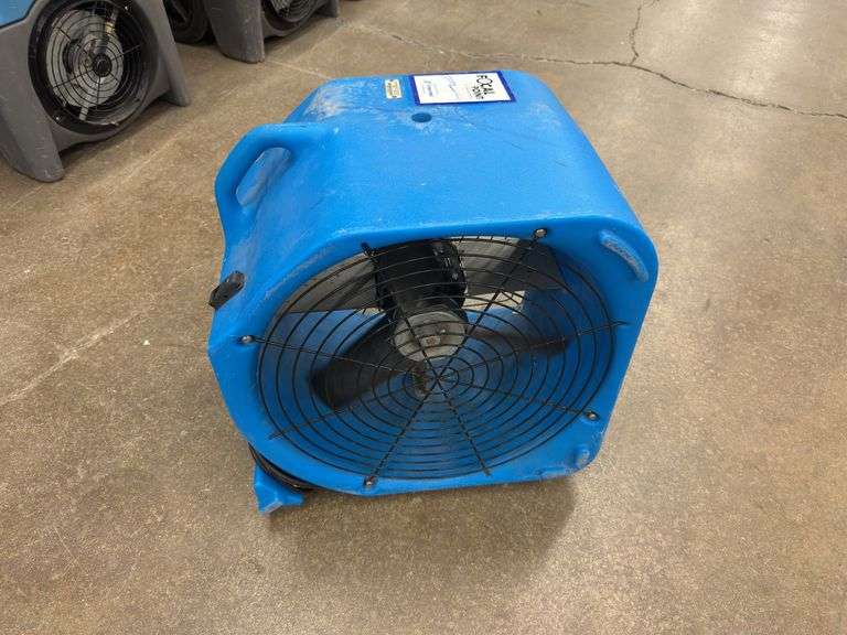 MOUNTO AM25AX 1/4hp 4000cfm Axial Fan Air Mover Floor Dryer Drum Fan