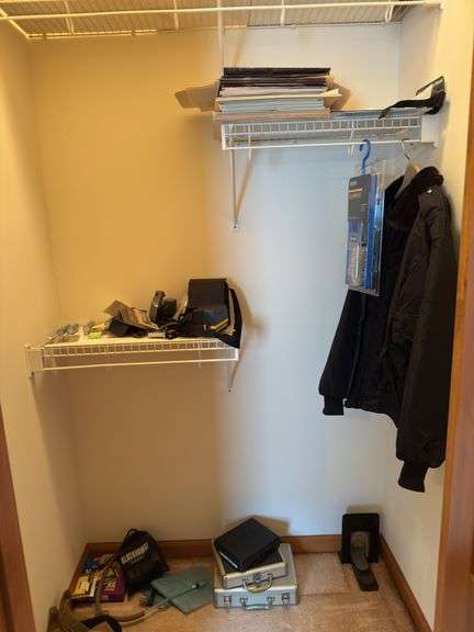 Closet Lot - cameras, Empty Binders, Misc image