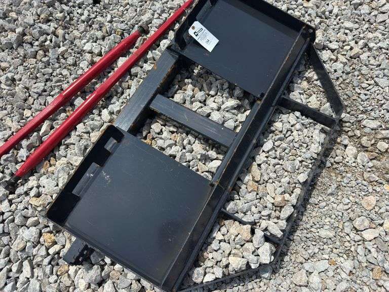 Skid Steer Bale Spear Attachment