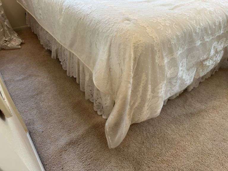 Bed and sheets