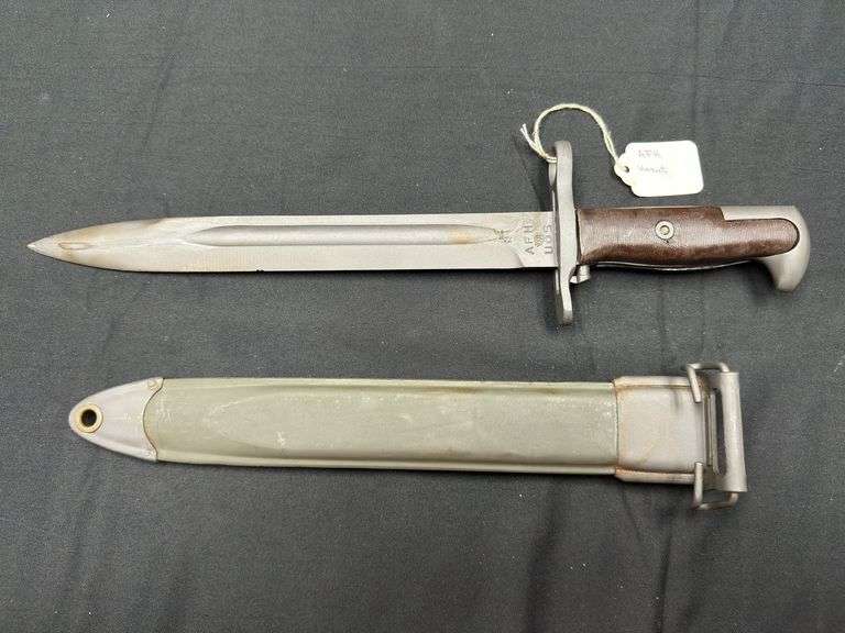 US Model M1 AFH Bayonet w/Scabbard image