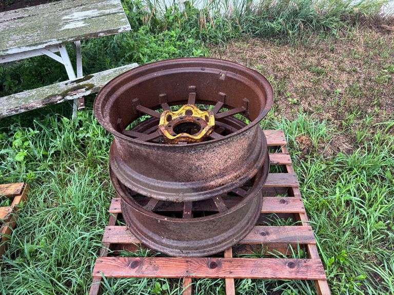 (2) John Deere GP Cutoff Wheels image