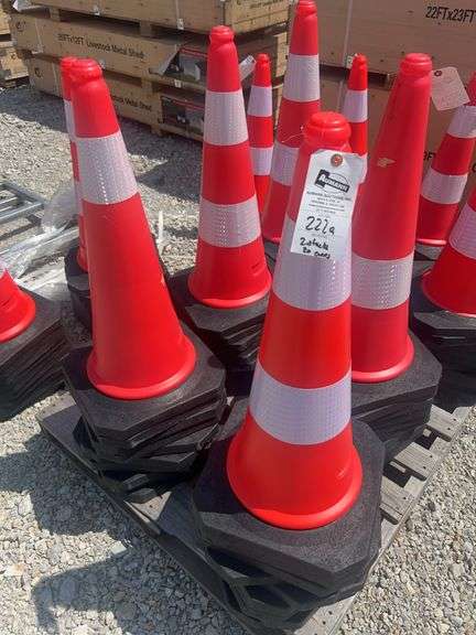 20 traffic cones image