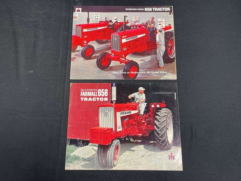 (2) IH 656 Sales Literature image