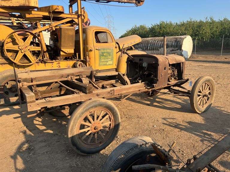 Vintage Ford Model T Portable Saw Truck image