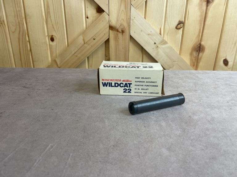 Winchester-Western Wildcat 22 & Steel Plug/Bar image