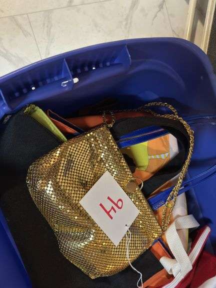 Tub full of Decorative Bags