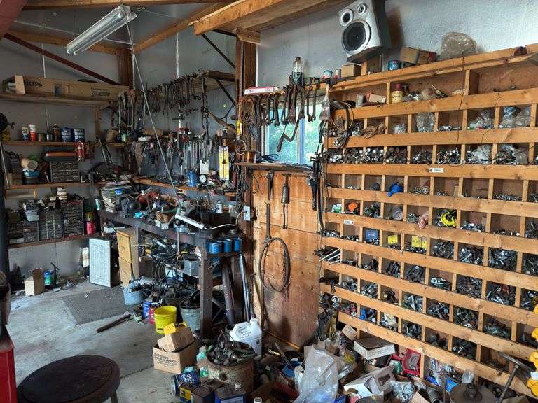 Southwest Corner of Shop. Corner to Furnace image