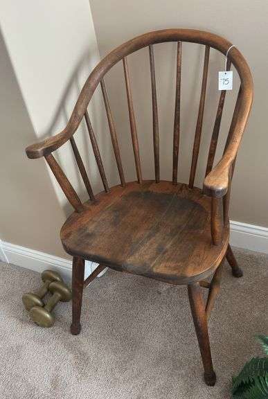 Vintage Captain's Chair image