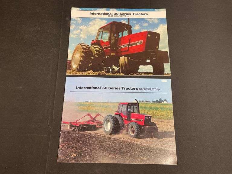 (2) IH Tractor Sales Literature image